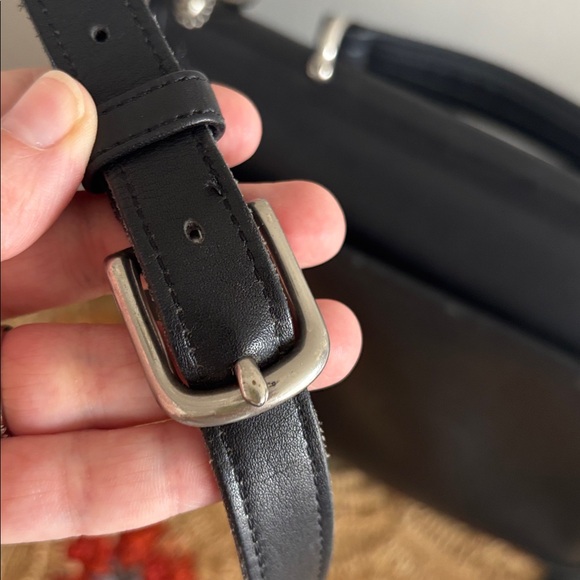 VTG Coach • genuine leather crossbody bag - Picture 9 of 10